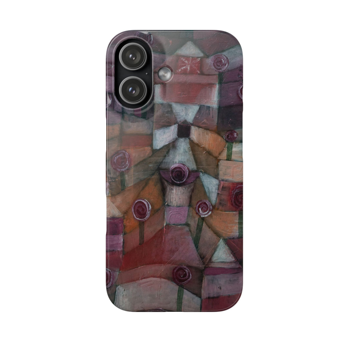 Rose Garden by Paul Klee - iPhone Slim Case