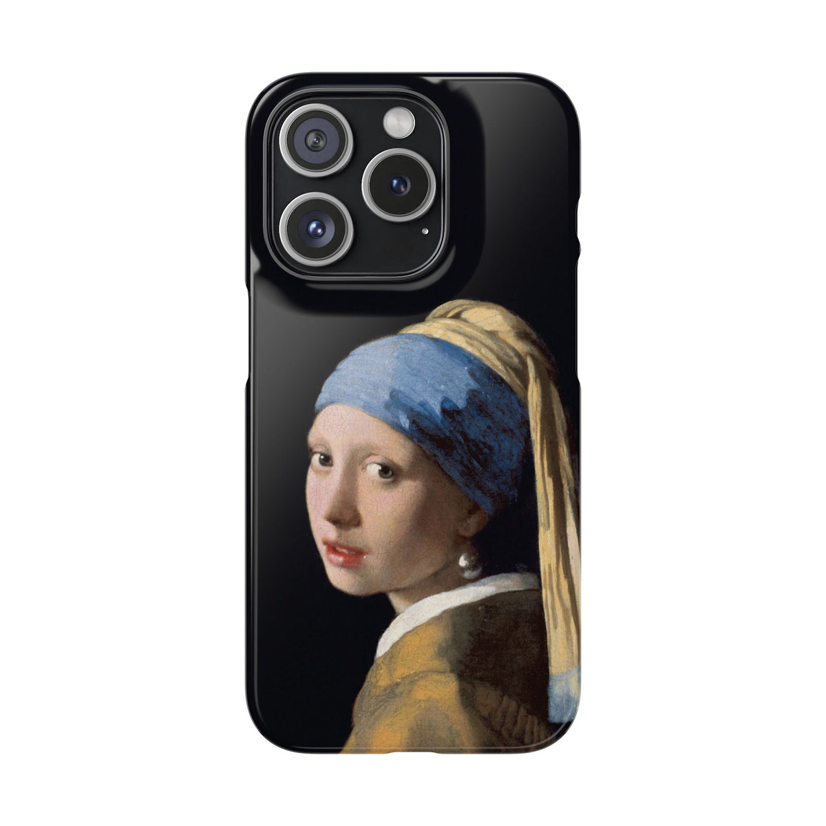 Girl with a Pearl Earring by Johannes Vermeer - iPhone Slim Case