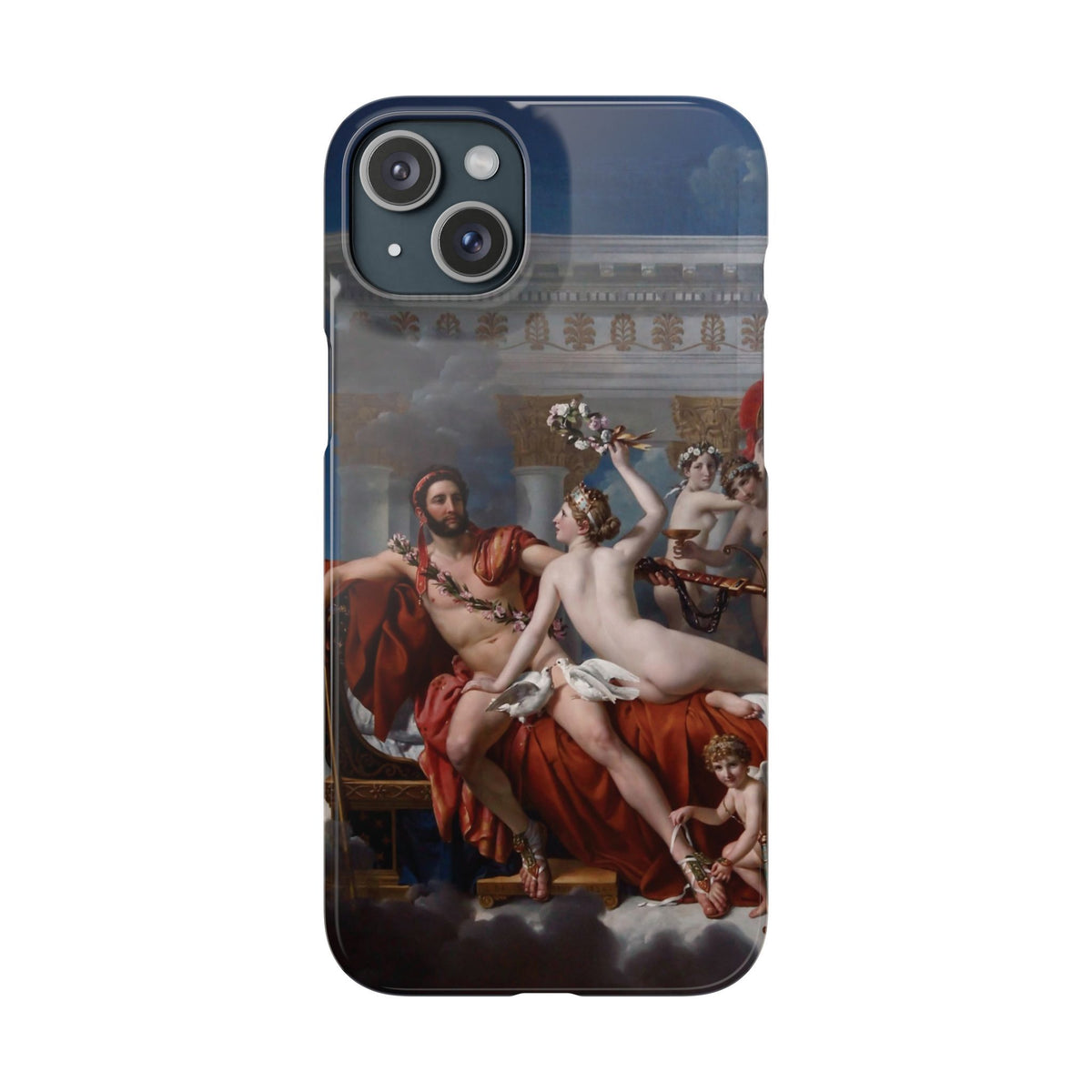 The Death of Marat by Jacques-Louis David - iPhone Slim Case