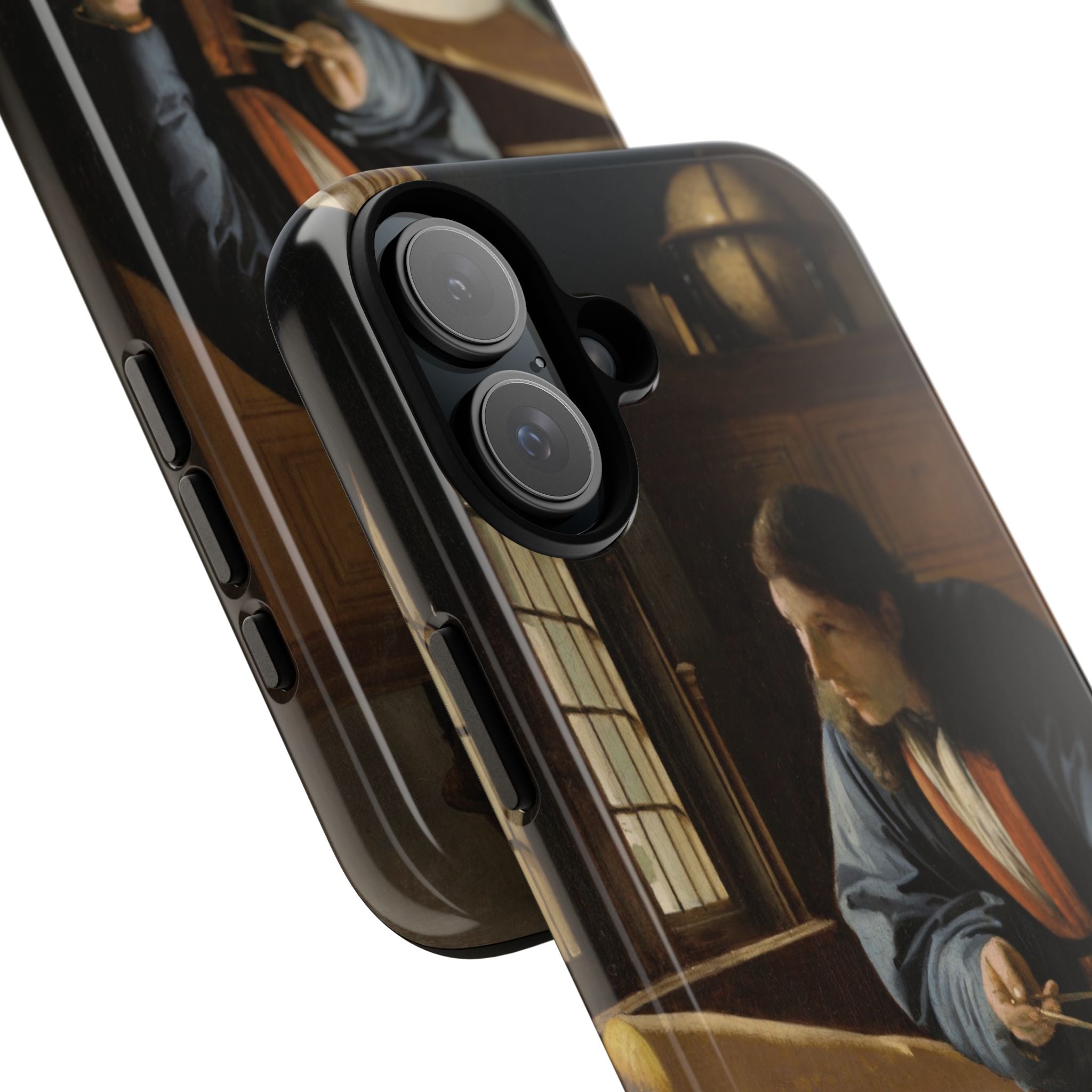 The Geographer by Johannes Vermeer - iPhone Tough Case
