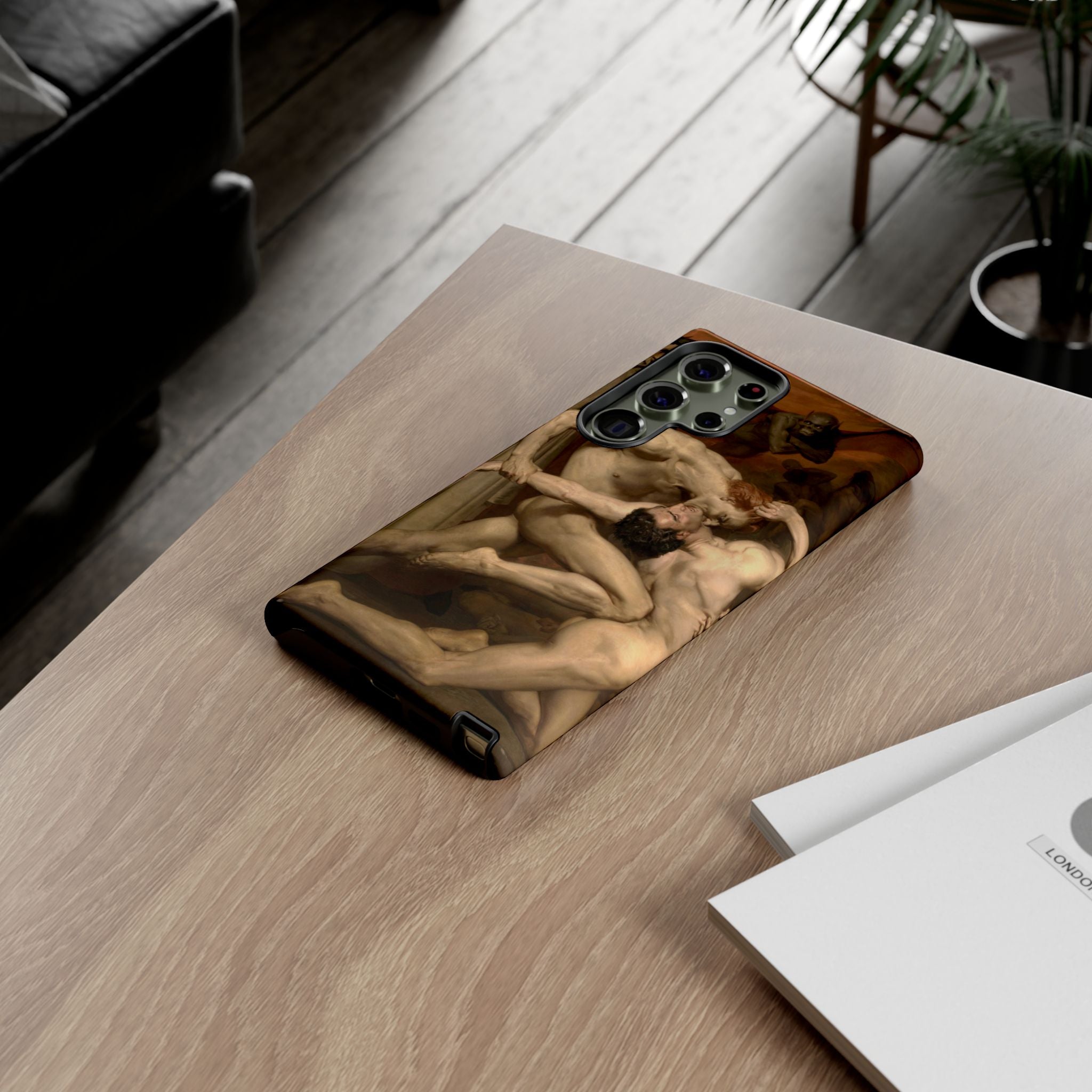 Dante e Virgilio di William Bouguereau - Samsung Tough Case