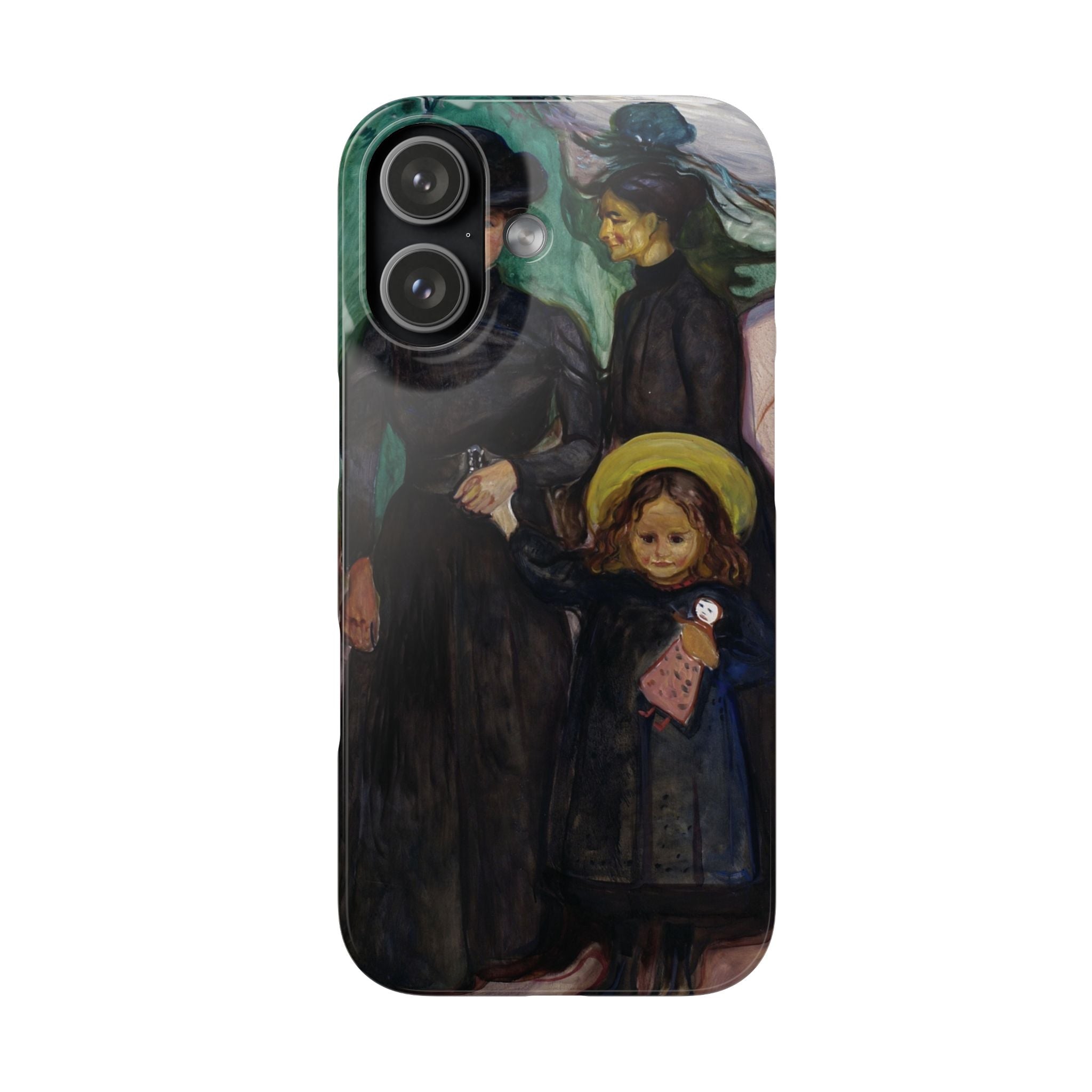 The Family by Edvard Munch - iPhone Slim Case
