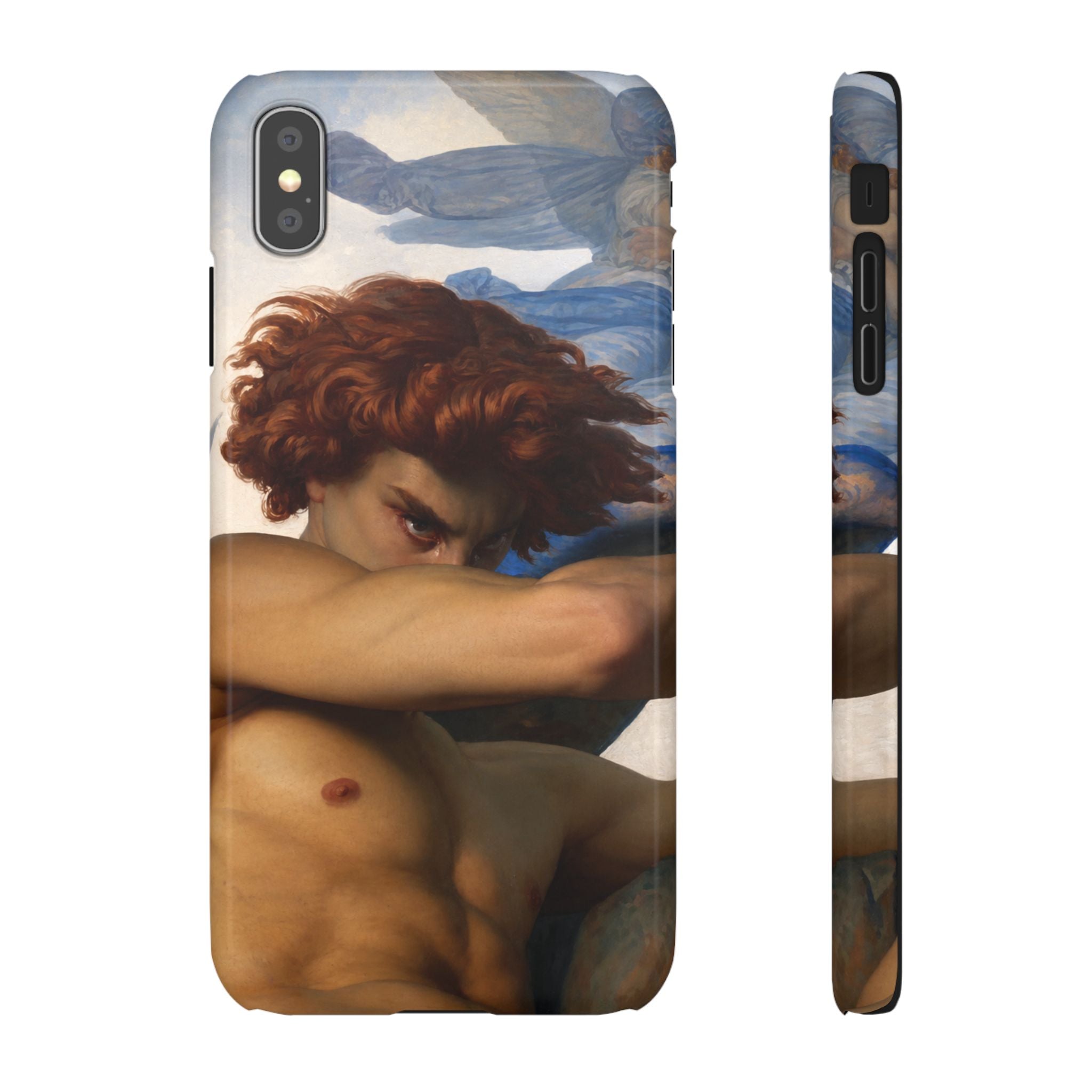 Fallen Angel by Alexandre Cabanel - iPhone Slim Case