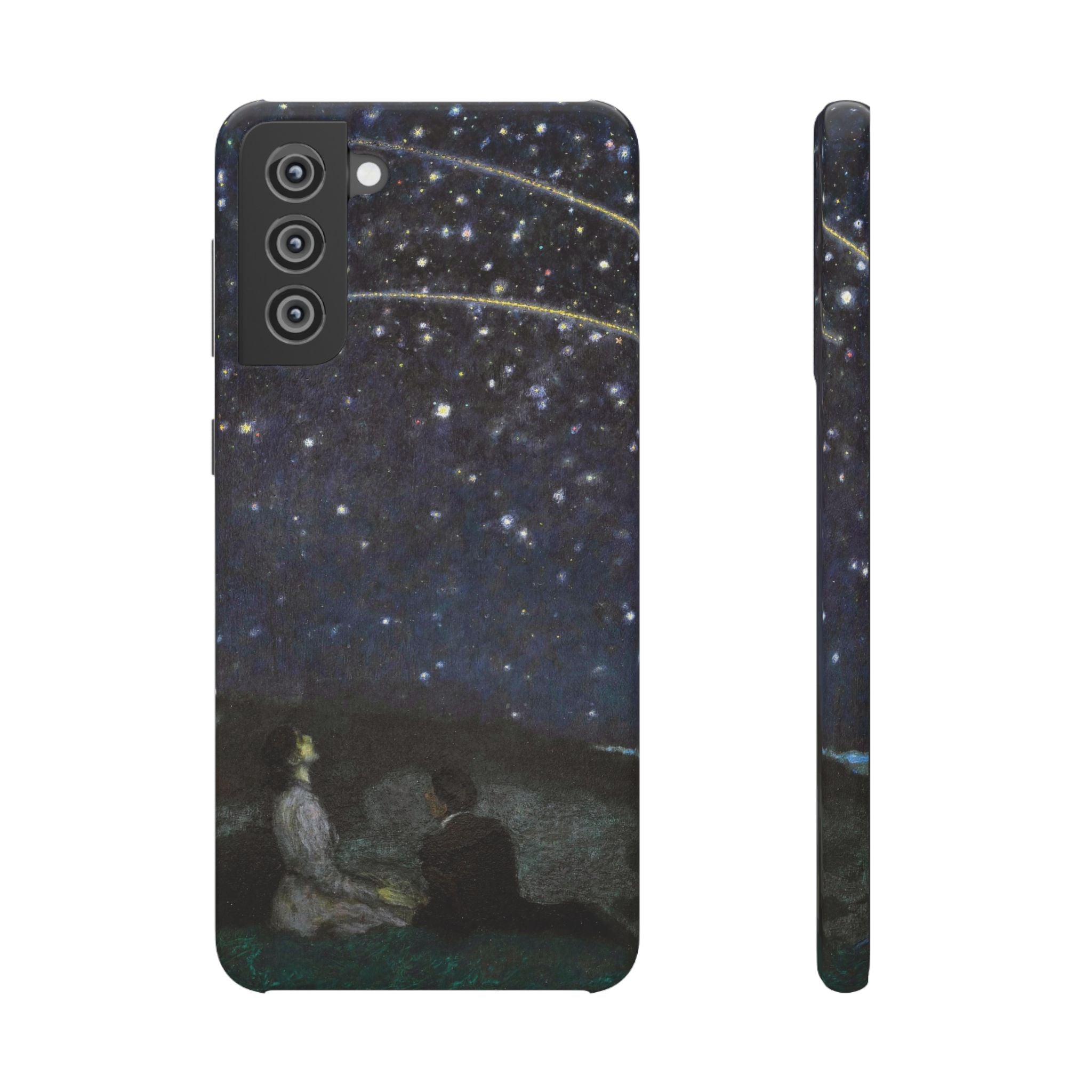 Falling Stars by Franz von Stuck - Samsung Slim Case