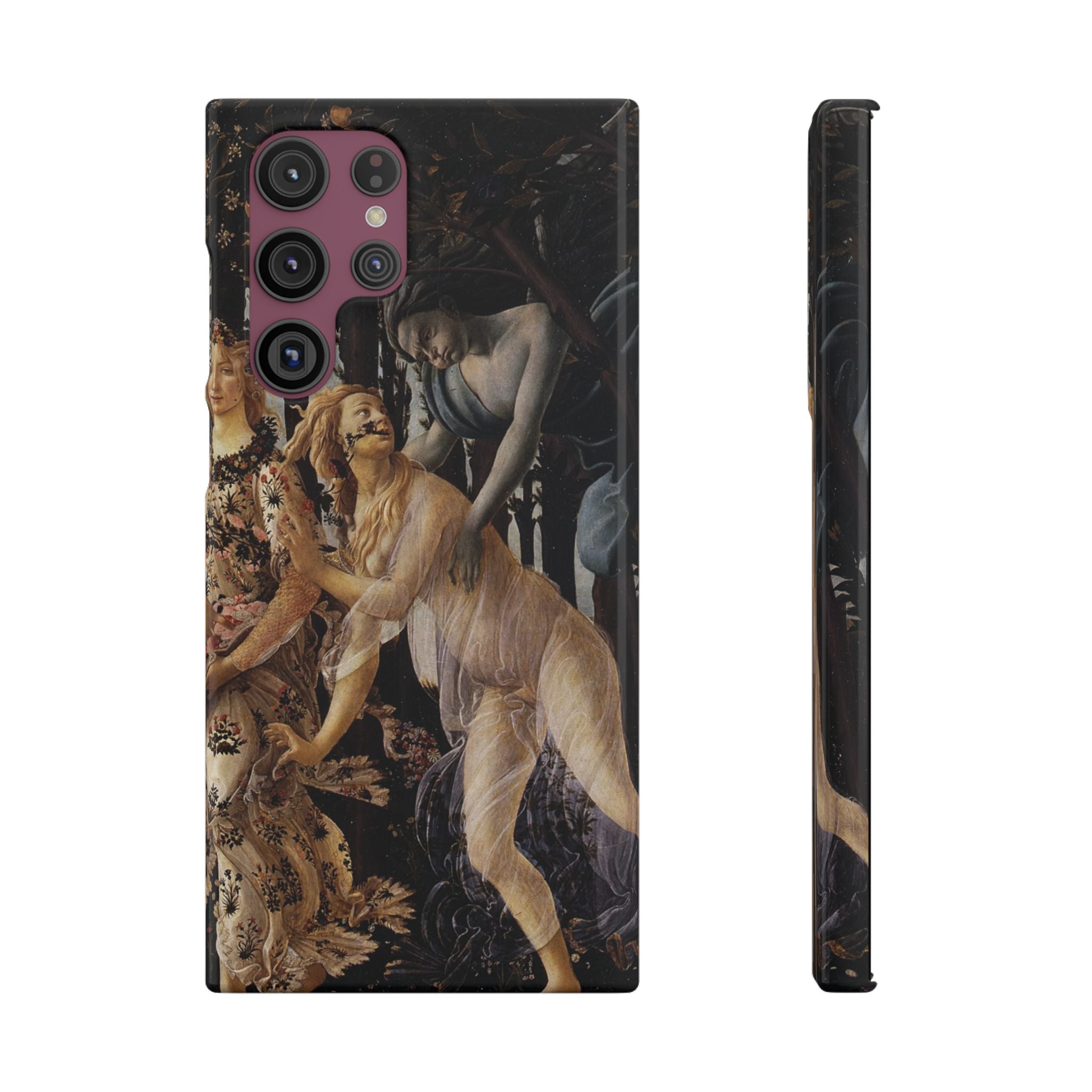 Flora and Zephyr from Primavera by Sandro Botticelli - Samsung Slim Case