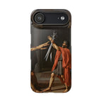 Oath of the Horatii by Jacques-Louis David - iPhone Slim Case