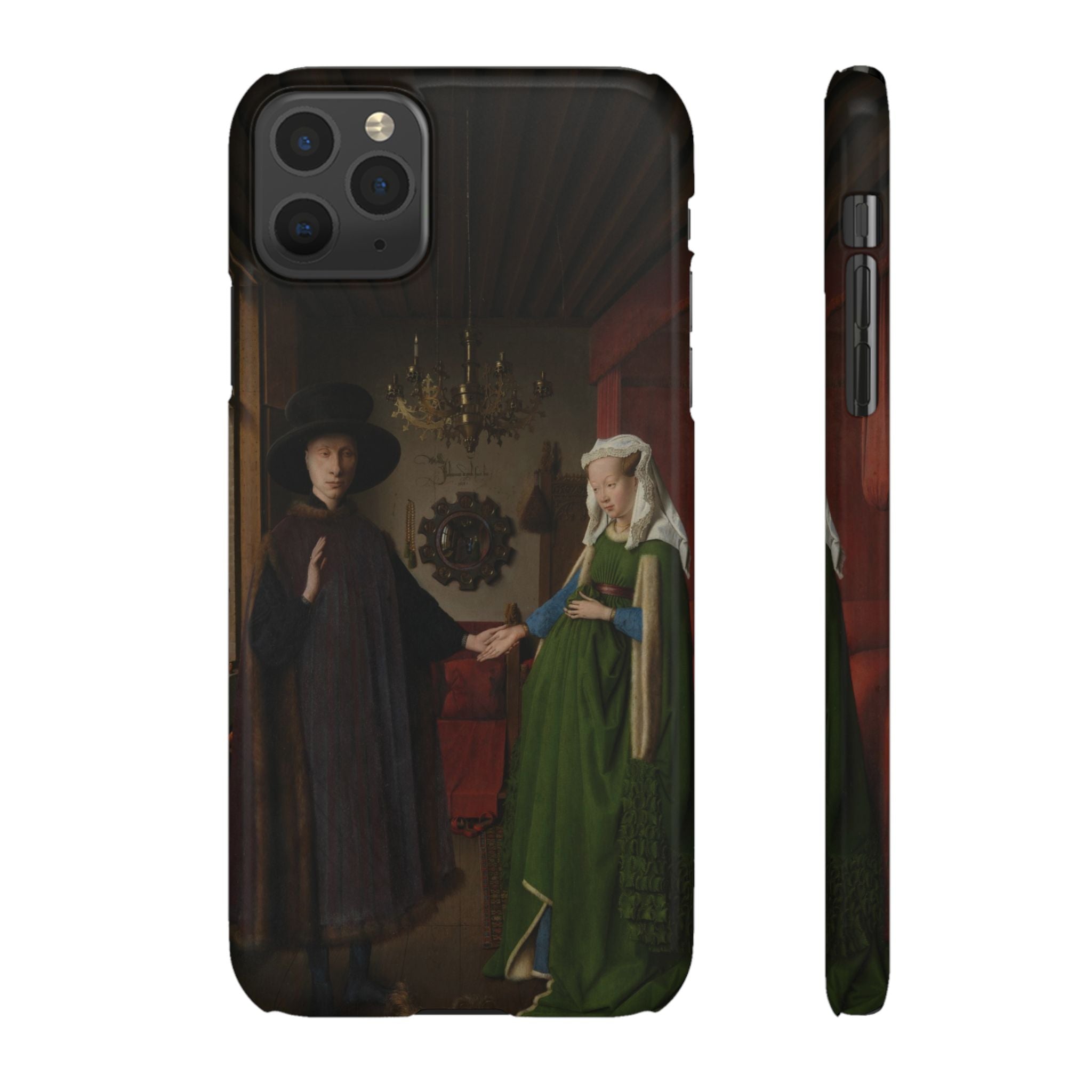 The Arnolfini Portrait by Jan van Eyck - iPhone Slim Case