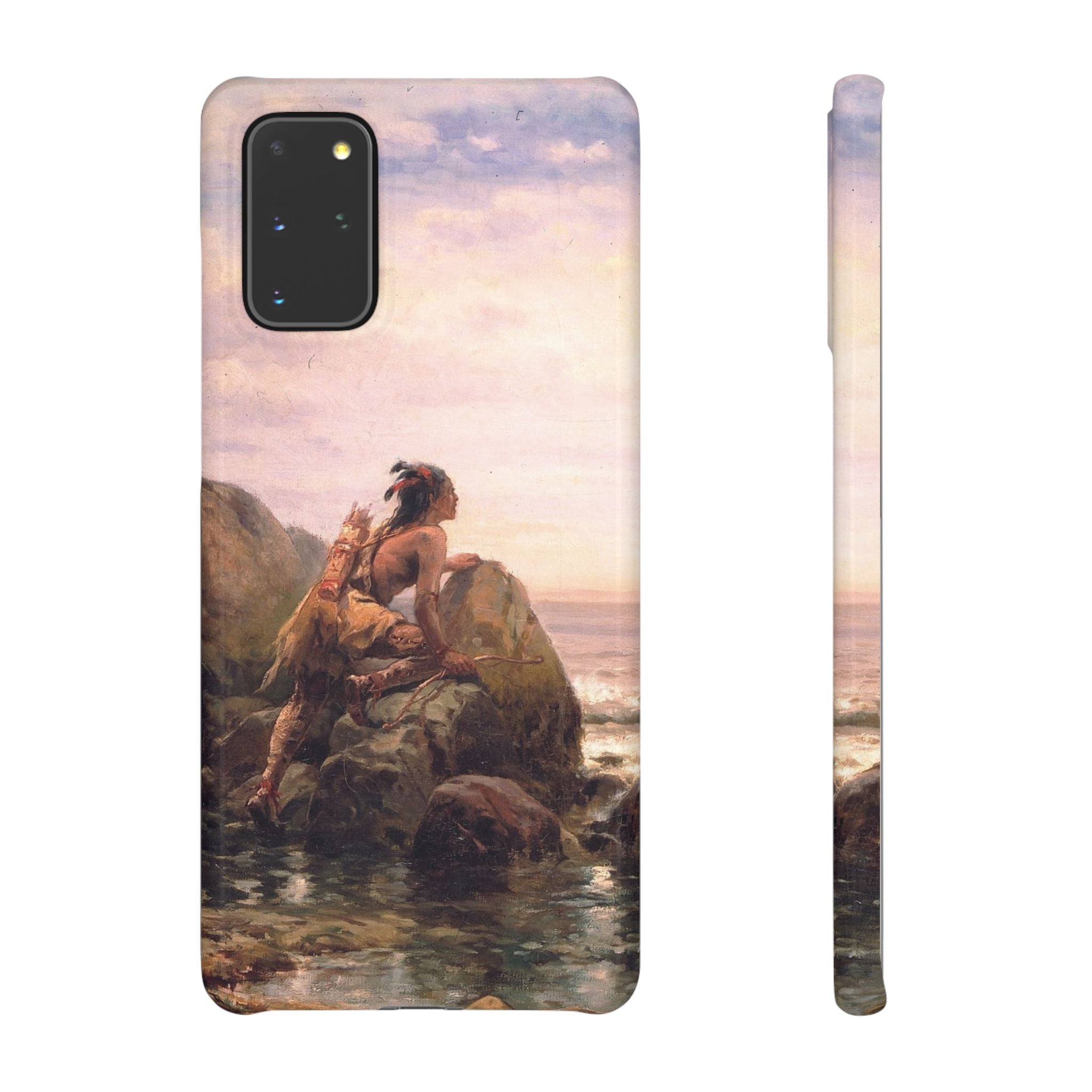 Henrik Hudson entering New York Harbor by Edward Moran - Samsung Slim Case