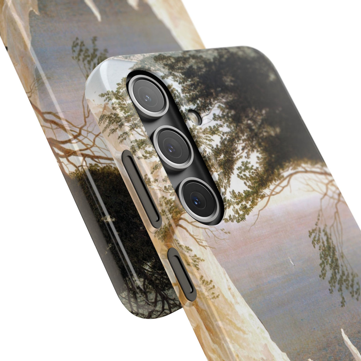 Chalk Cliffs on Rügen by Caspar David Friedrich - Samsung Slim Case
