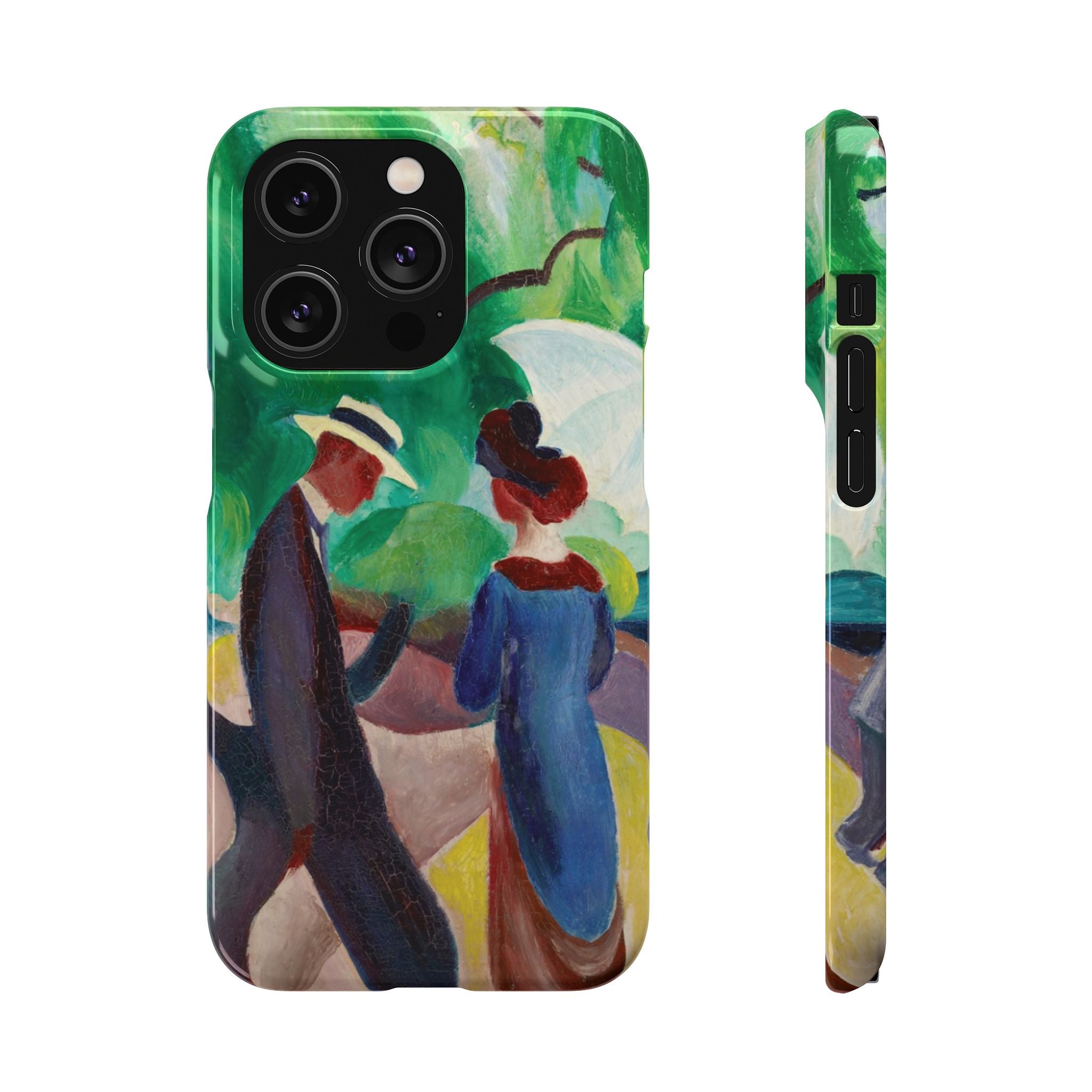 Promenade by August Macke - iPhone Slim Case
