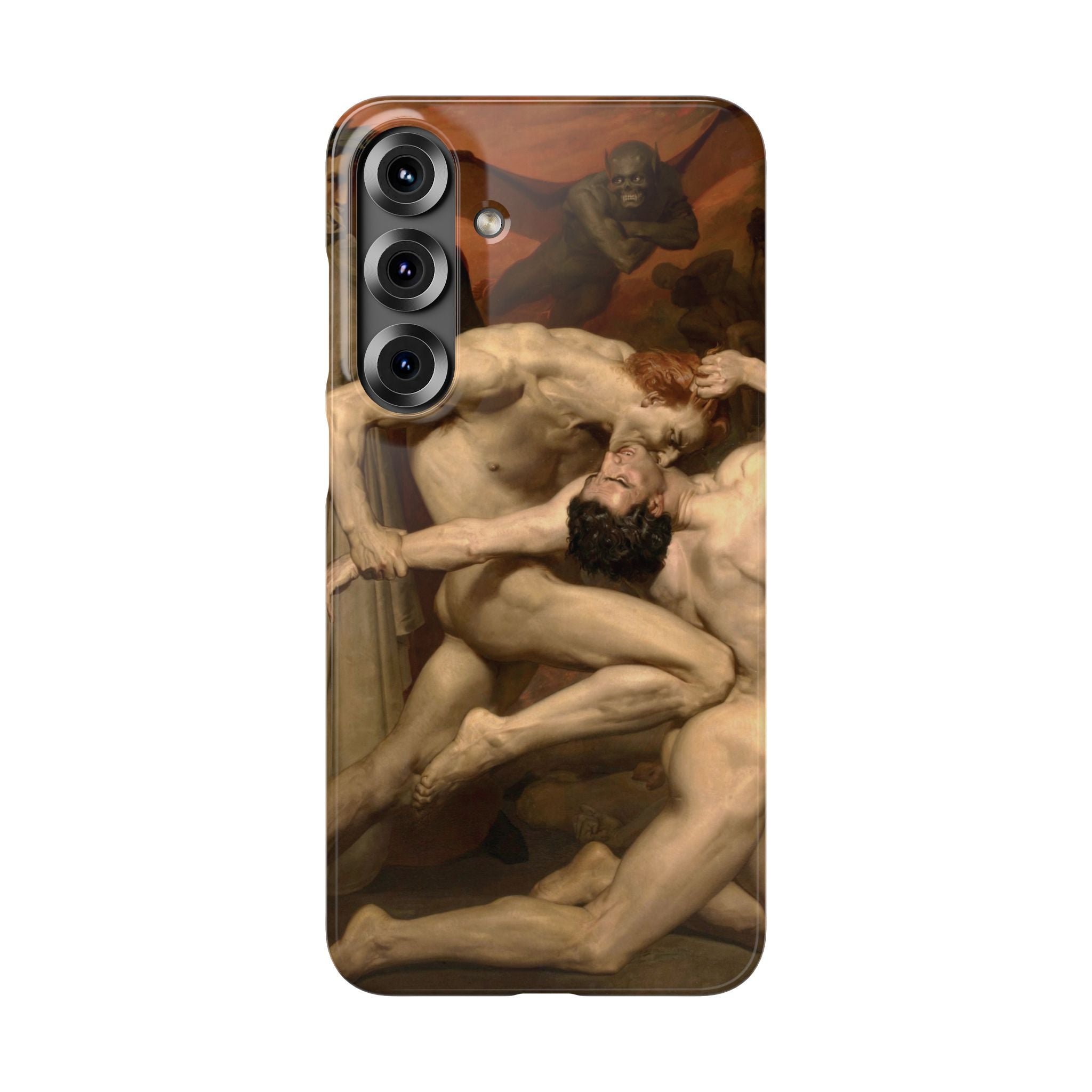 Dante and Virgile by William Bouguereau - Samsung Slim Case