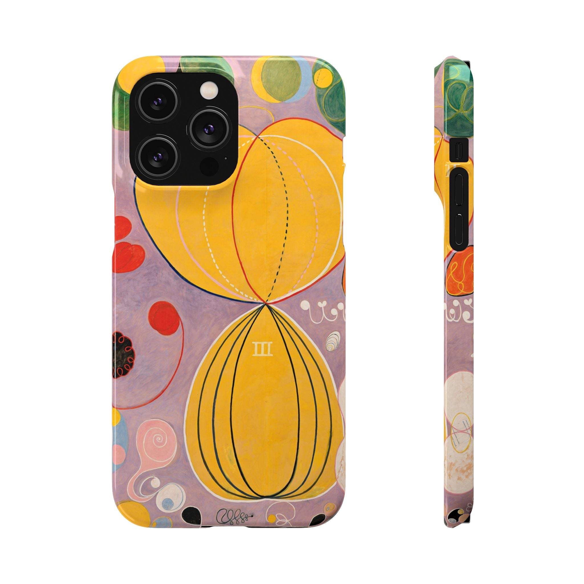The Ten Largest No. 7, Adulthood by Hilma af Klint - iPhone Slim Case