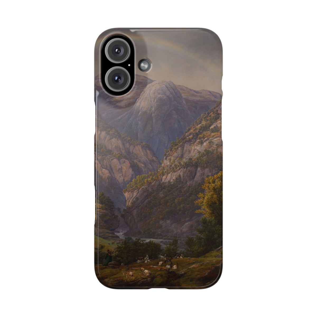 View from Stalheim by Johan Dahl - iPhone Slim Case