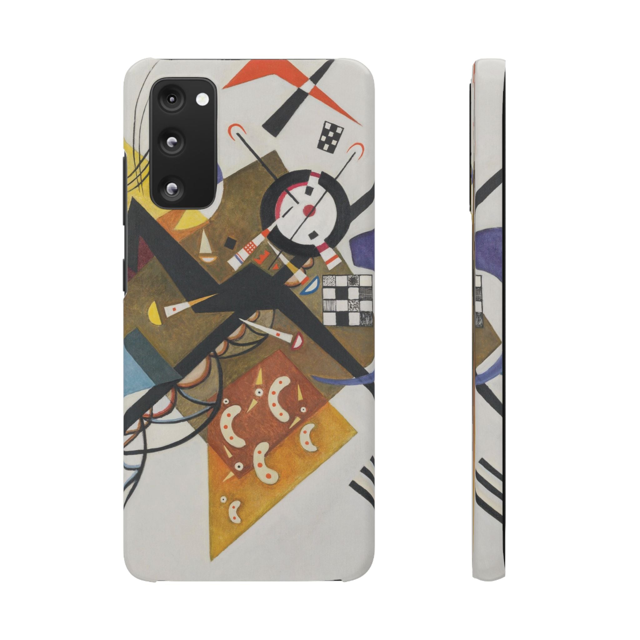 On White II by Vasily Kandinsky - Samsung Slim Case