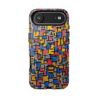 Composition by Piet Mondrian - iPhone Tough Case
