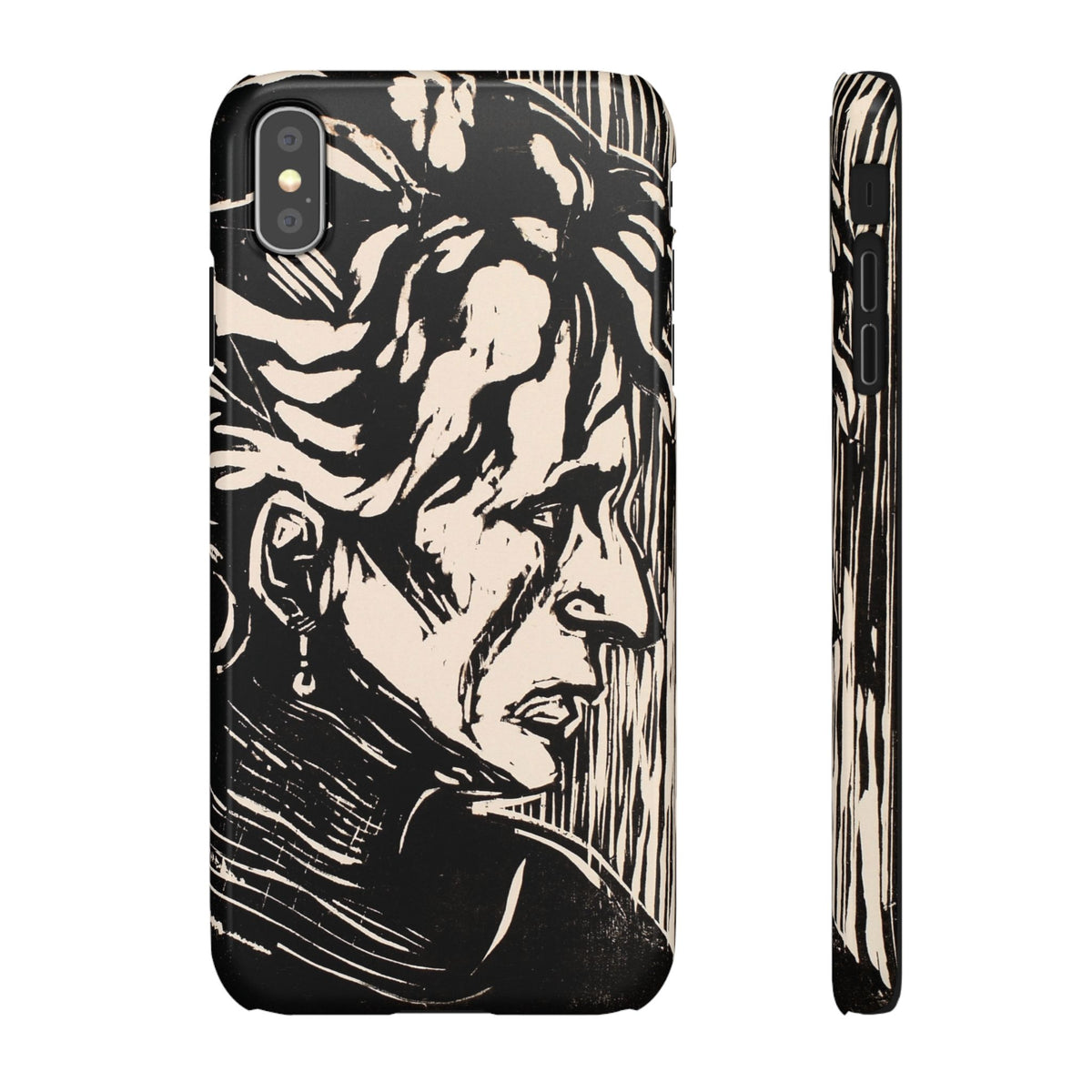 Portrait of an Elderly Lady by Edvard Munch - iPhone Slim Case