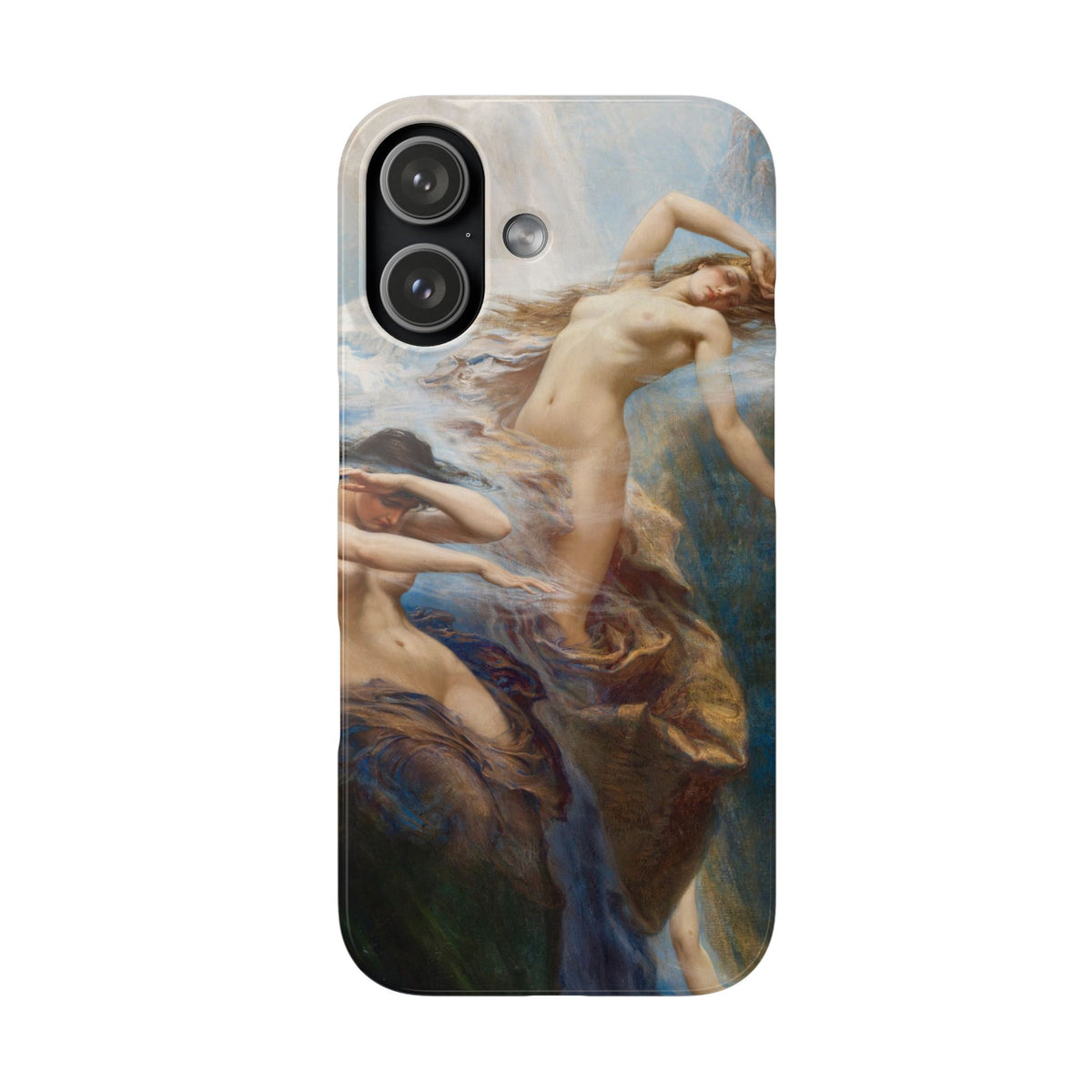 The Mountain Mists by Herbert James Draper - iPhone Slim Case