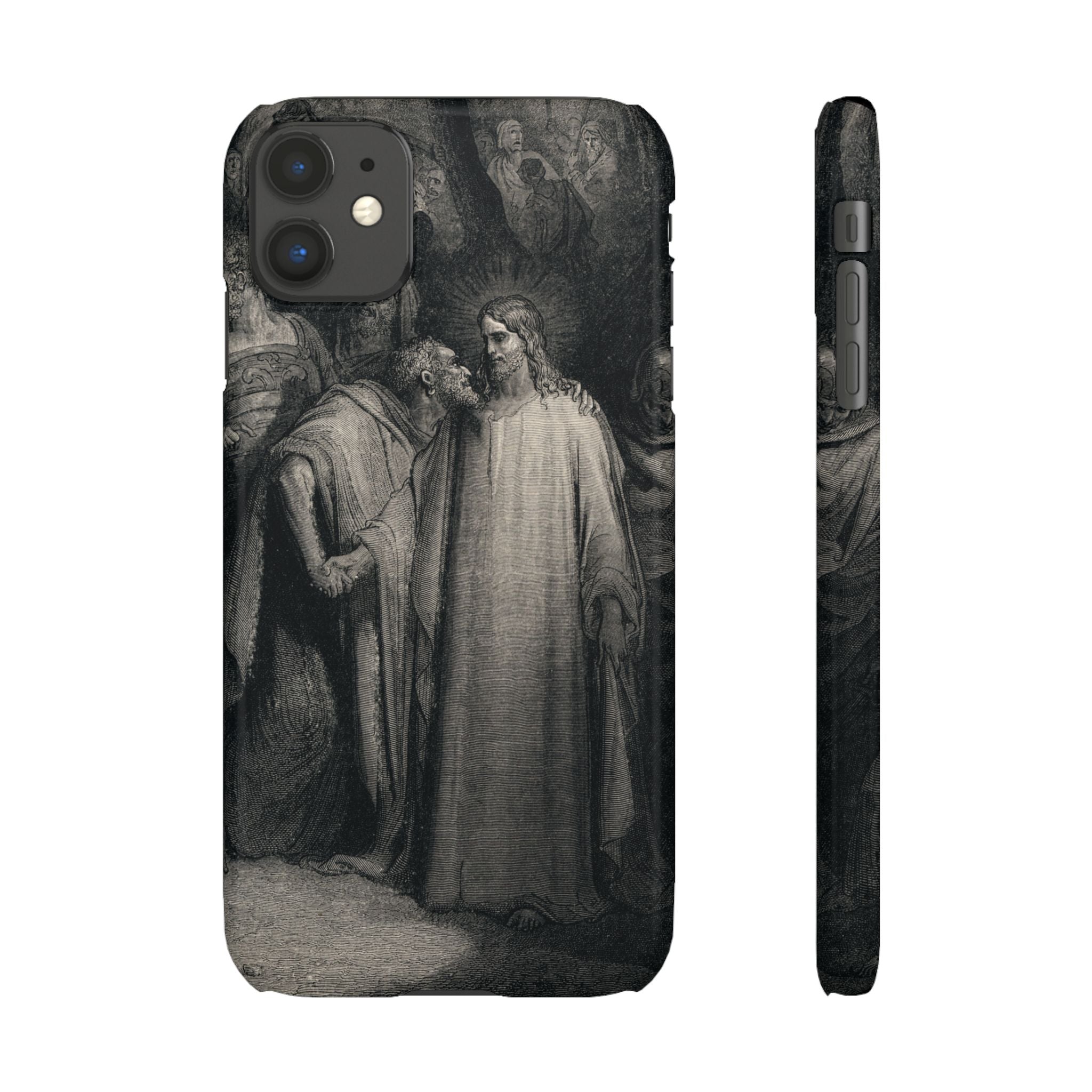 Plate CXLI “The Judas Kiss” by Gustave Doré - iPhone Slim Case