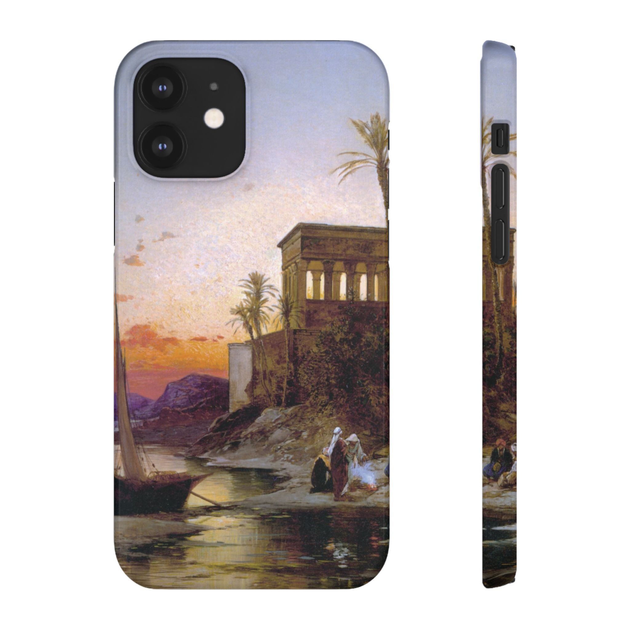 The Kiosk of Trajan by Hermann Corrodi - iPhone Slim Case