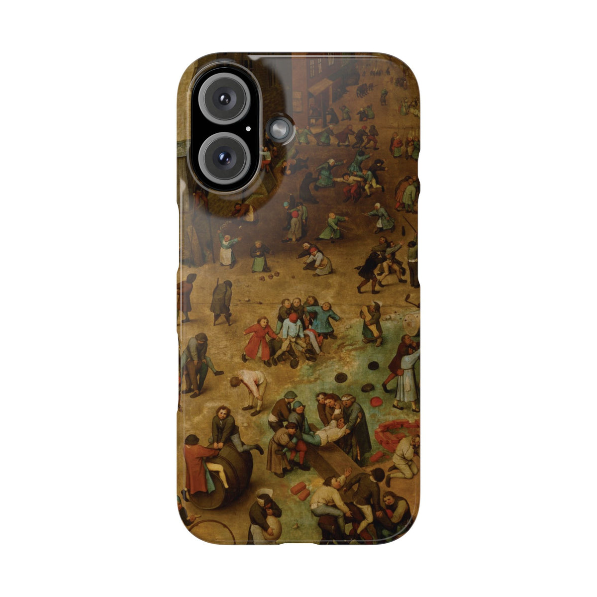 The Fight Between Carnival and Lent by Pieter Bruegel the Elder - iPhone Slim Case