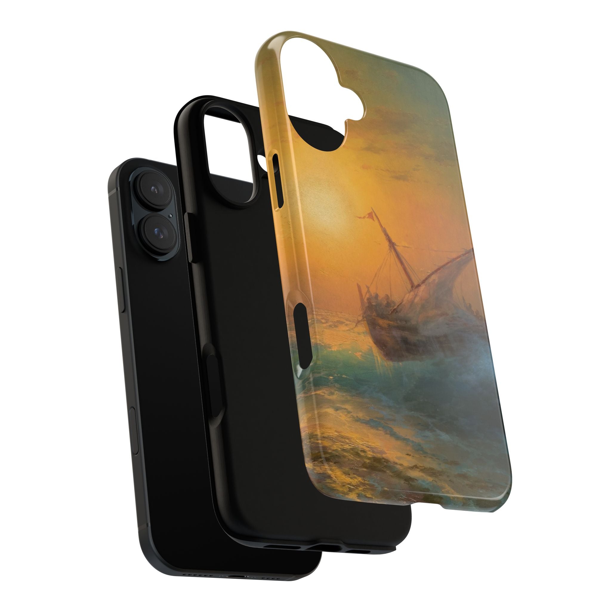 Stormy Sea at Sunset by Ivan Aivazovsky - iPhone Tough Case