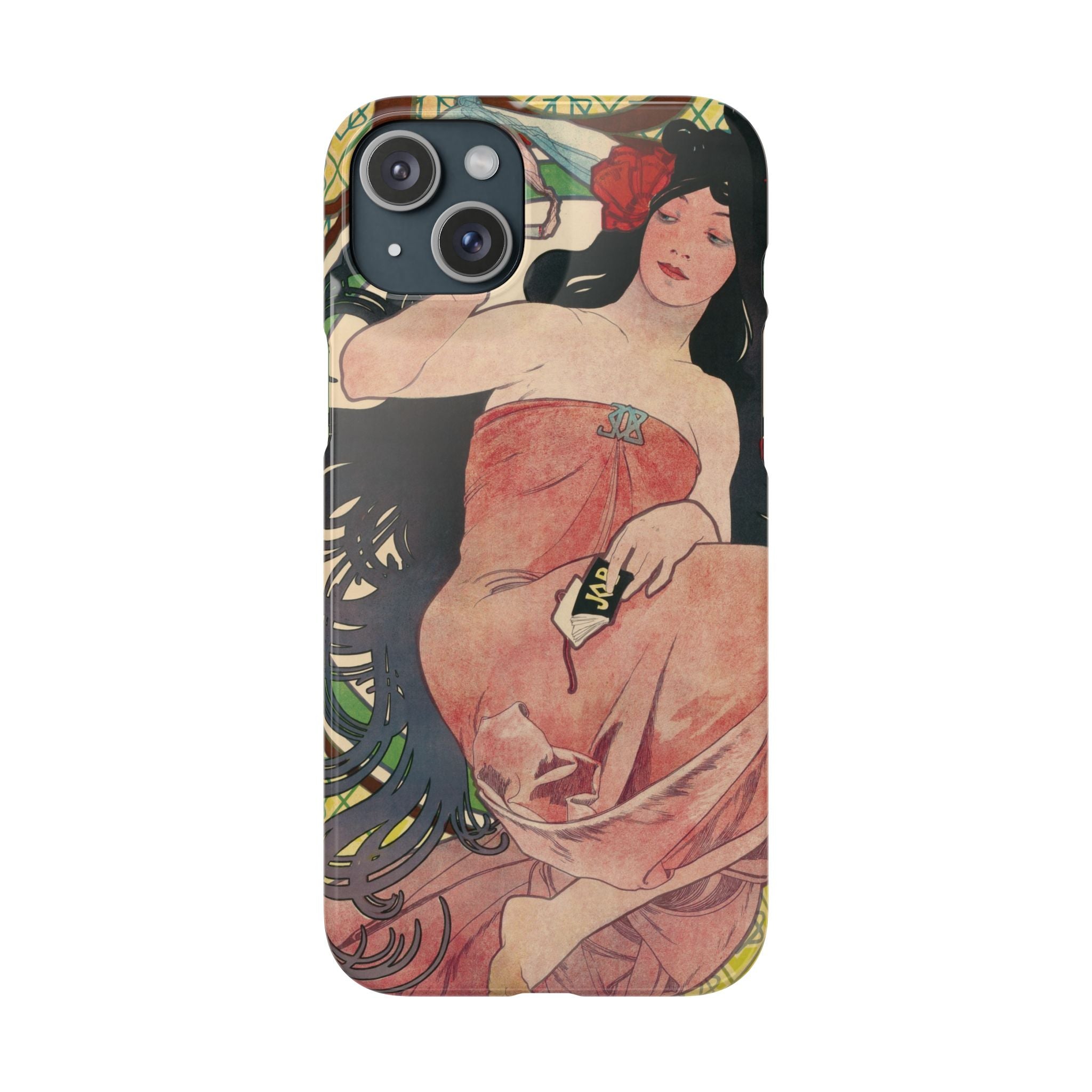 JOB by Alphonse Mucha - iPhone Slim Case