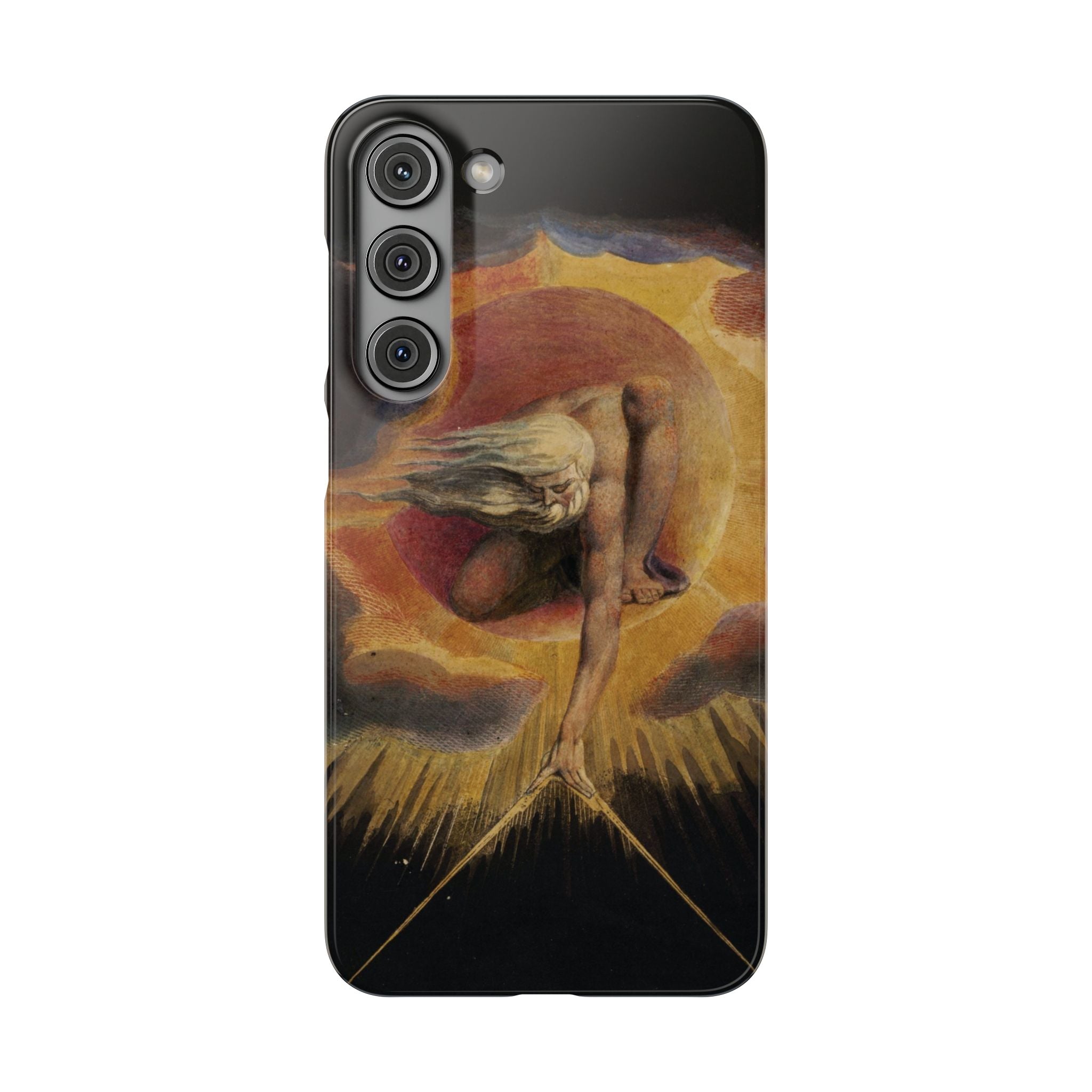 The Ancient of Days by William Blake - Samsung Slim Case