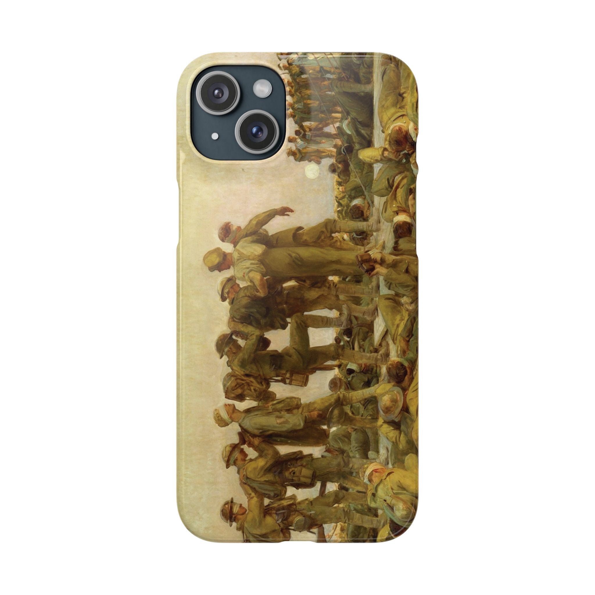 Gassed by John Singer Sargent - iPhone Slim Case