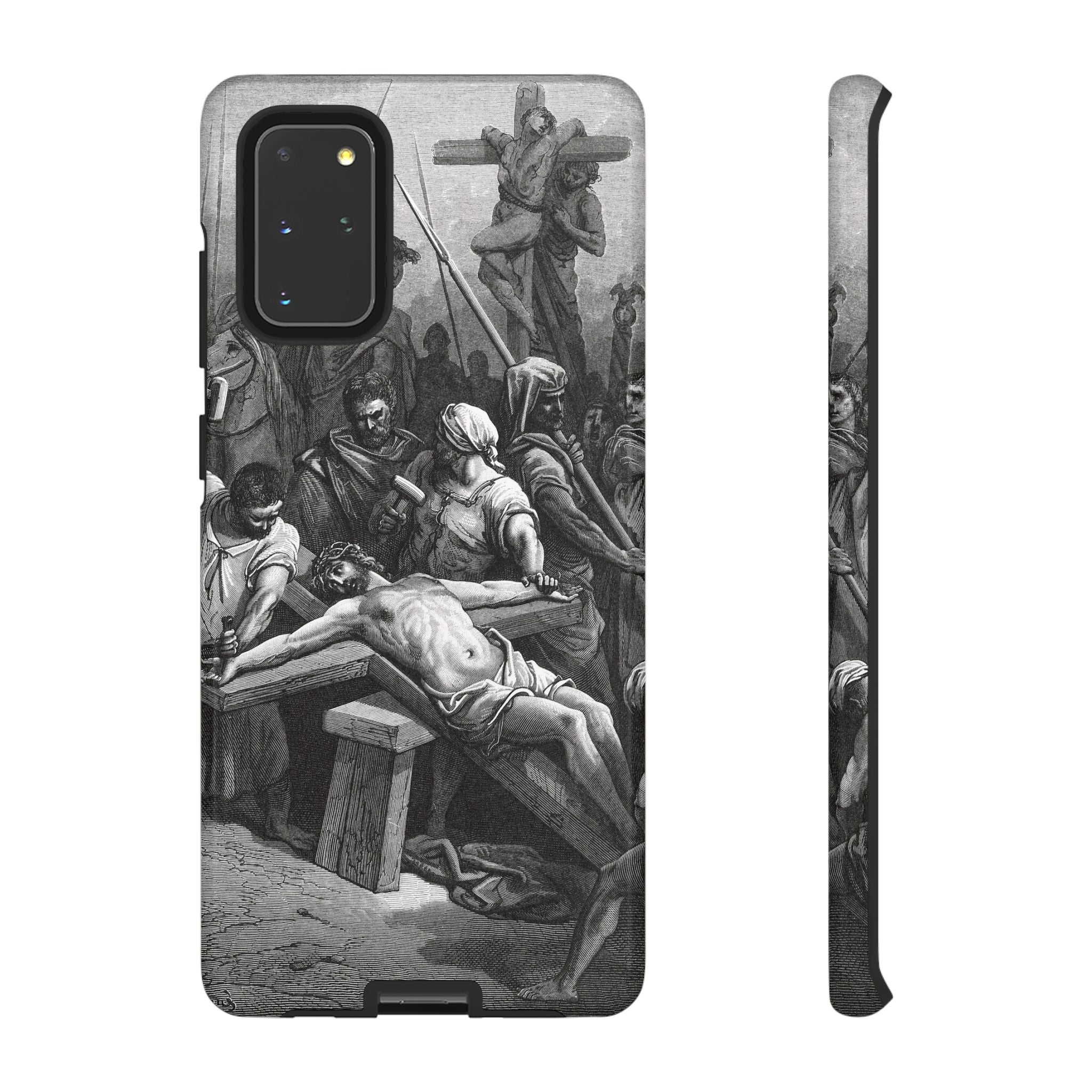 Crucifixion of Jesus by Gustave Doré - Samsung Tough Case