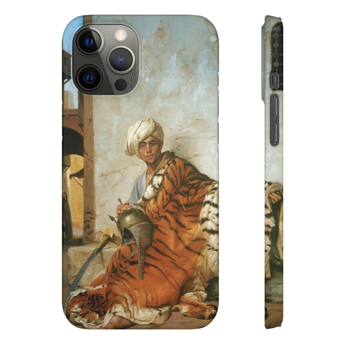 The Pelt Merchant Cairo by Jean-Leon Gerome - iPhone Slim Case