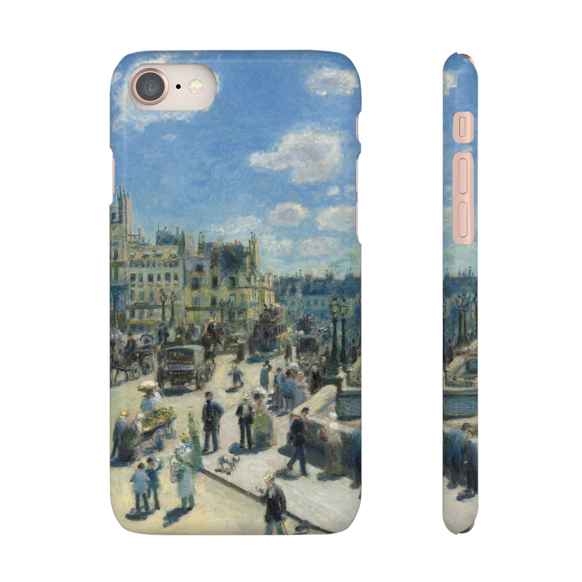 Pont Neuf Paris by Pierre Auguste Renoir - iPhone Slim Case