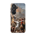 The Intervention of the Sabine Women by Jacques-Louis David - Samsung Tough Case