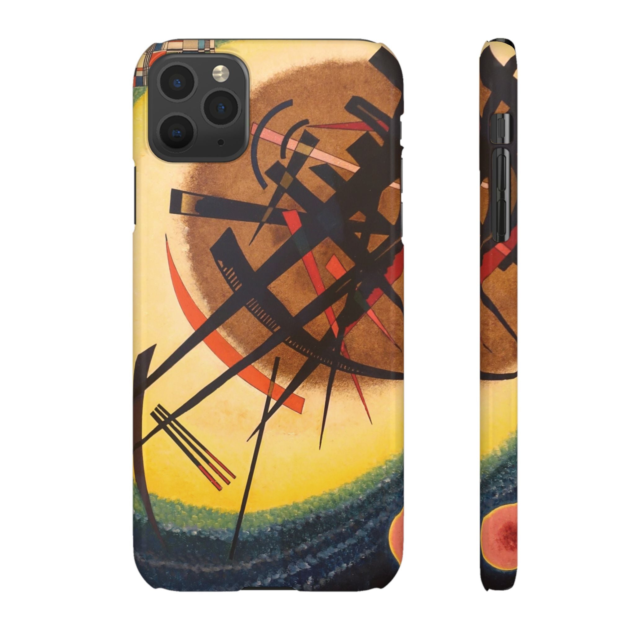 In the Bright Oval by Vasily Kandinsky - iPhone Slim Case