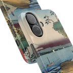The Hota Coast in Awa Province by Utagawa Hiroshige - iPhone Slim Case