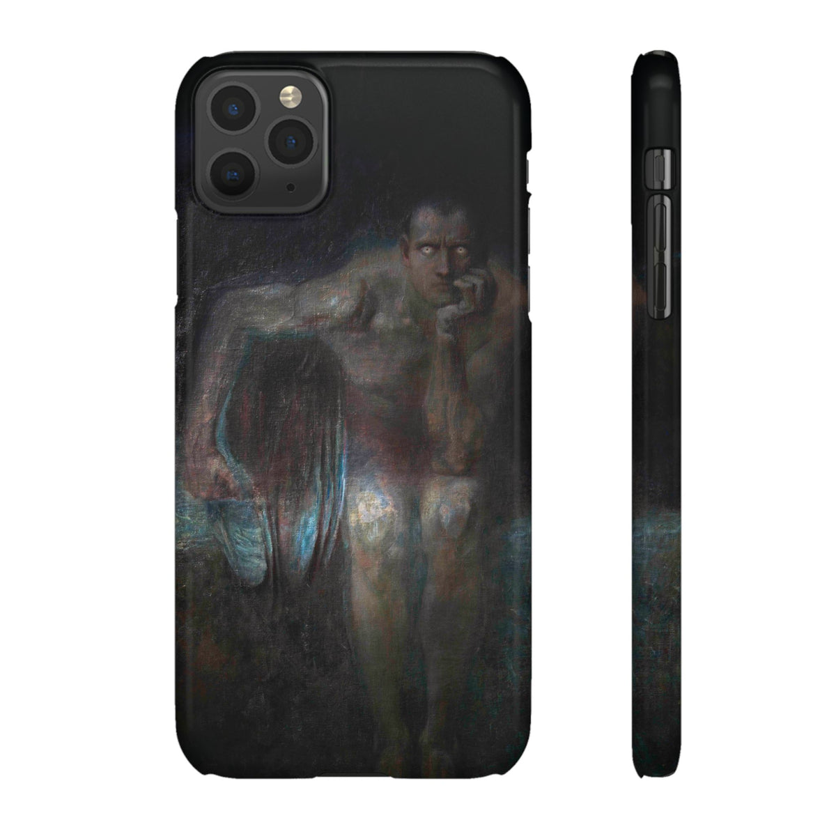Lucifer by Franz von Stuck - iPhone Slim Case