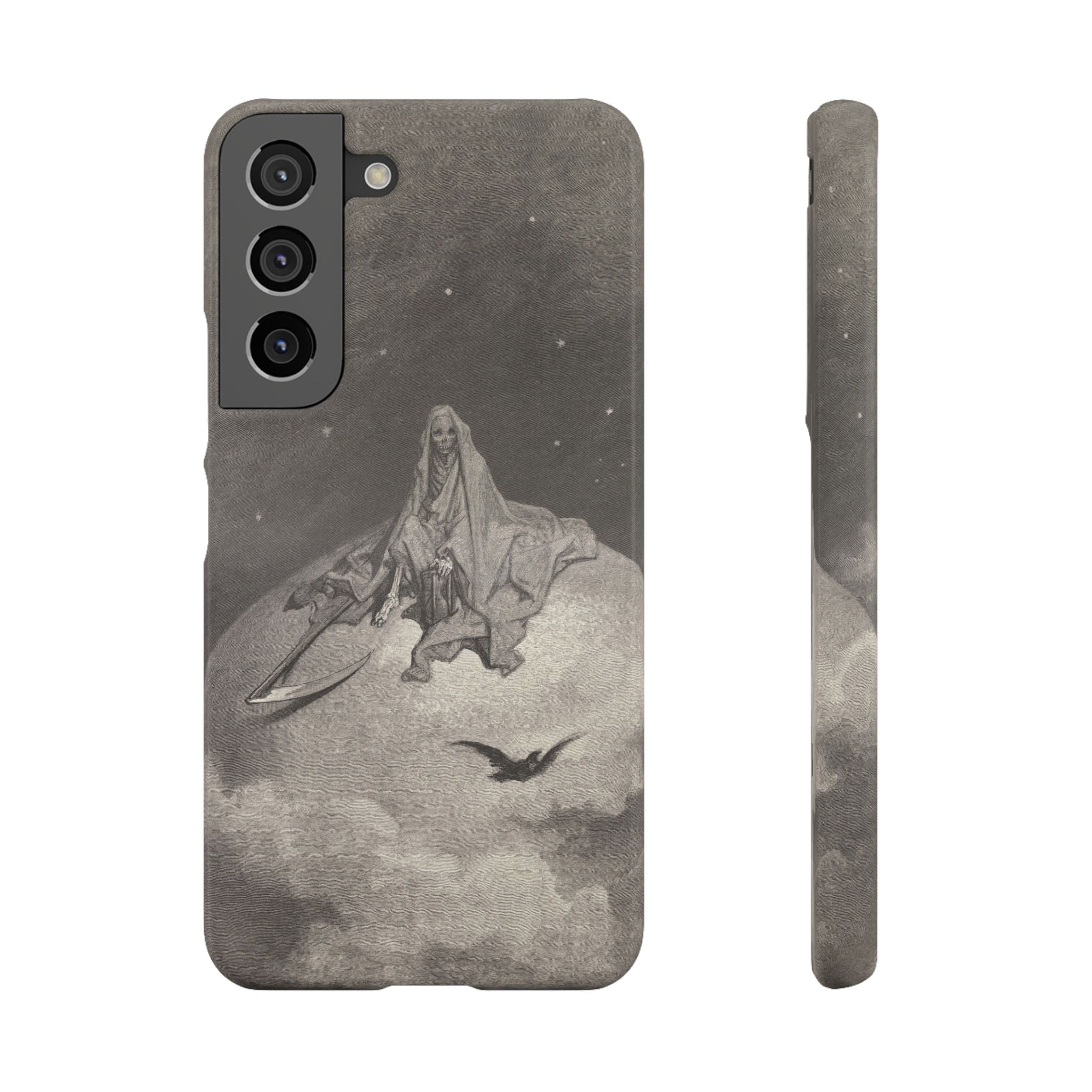 Doubting, dreaming dreams no mortal ever dared to dream before by Gustave Doré - Samsung Slim Case