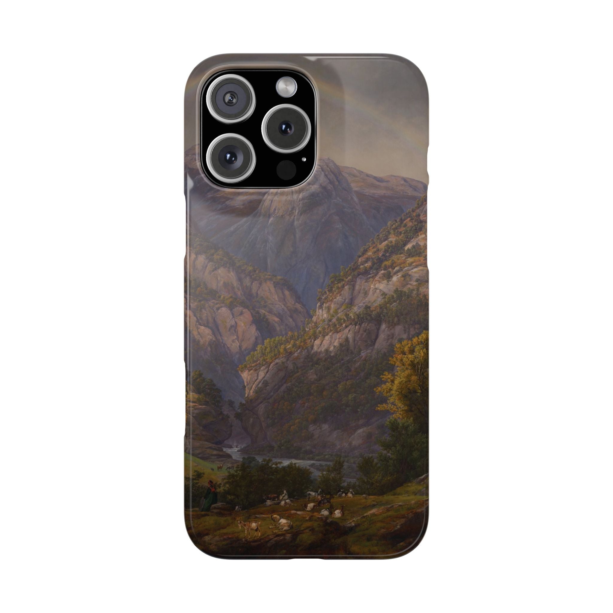 View from Stalheim by Johan Dahl - iPhone Slim Case