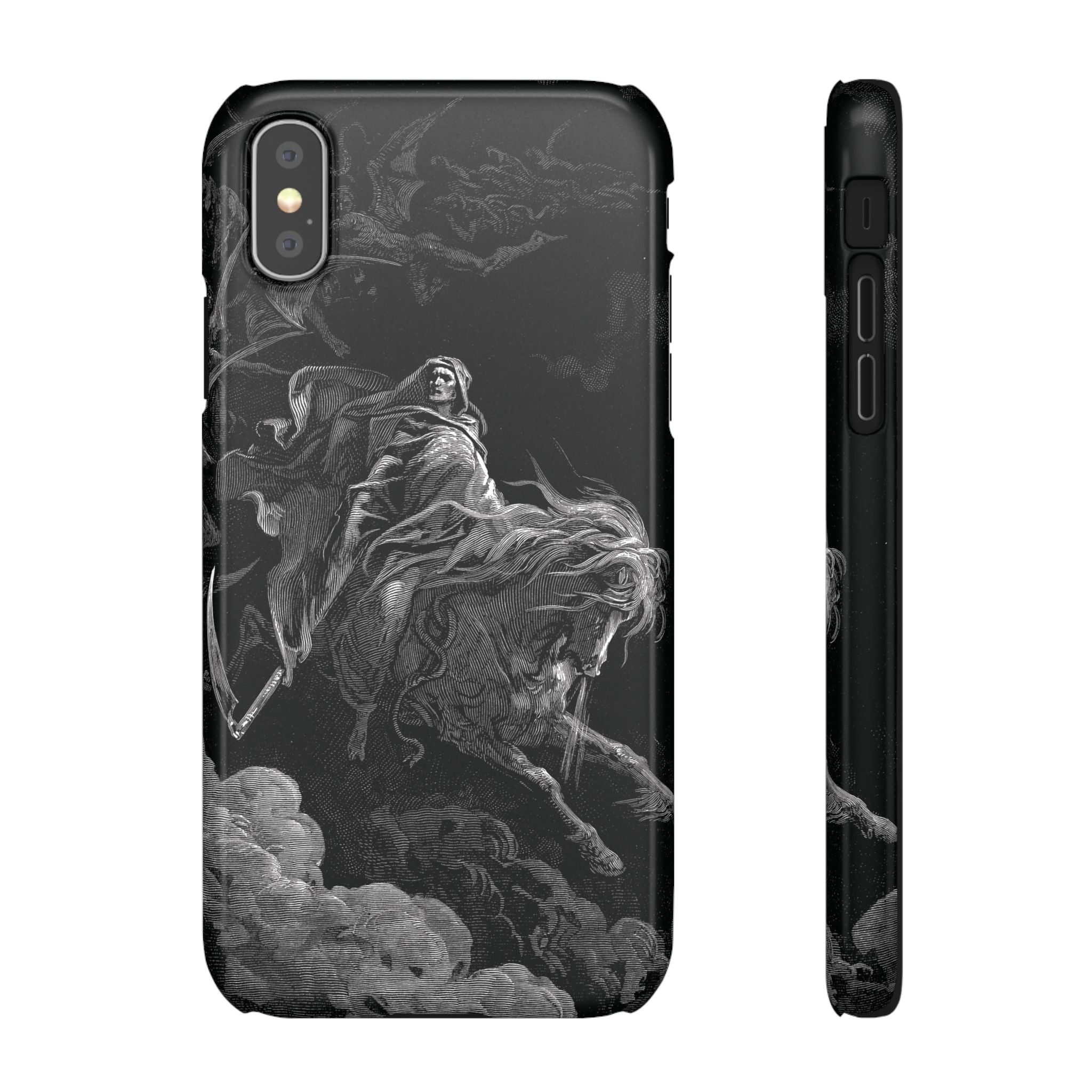 Death on the Pale Horse by Gustave Dore - iPhone Slim Case