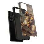 Napoleon at the Saint-Bernard Pass by Jacques-Louis David - Samsung Tough Case