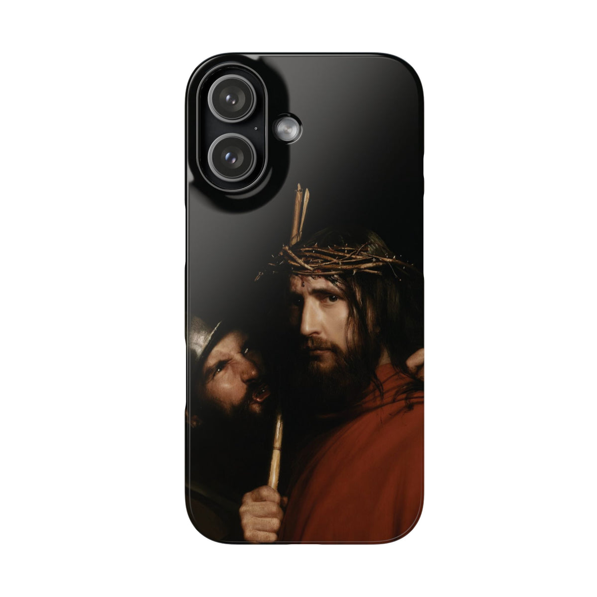 The Mocking of Christ by Carl Bloch - iPhone Slim Case