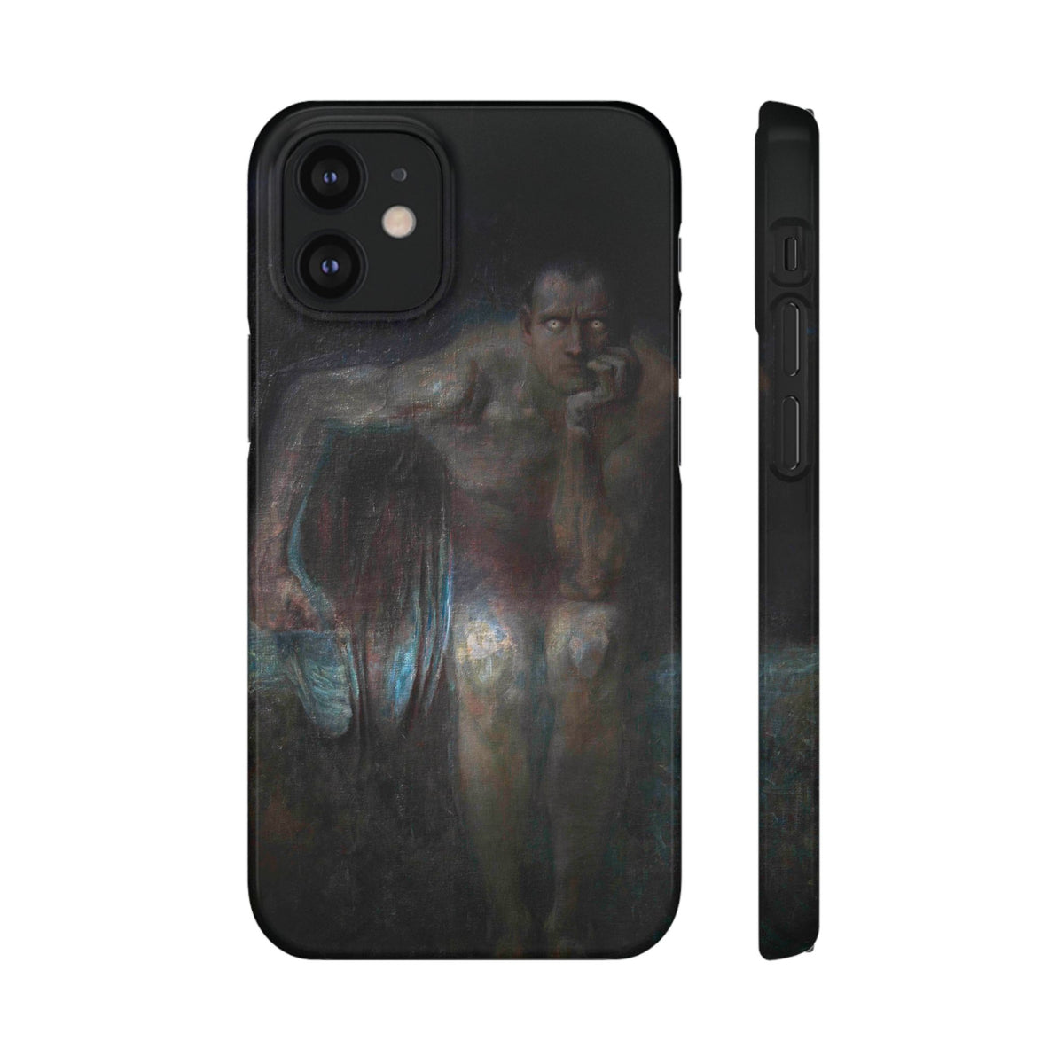 Lucifer by Franz von Stuck - iPhone Slim Case