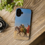 Riders Crossing The Desert by Jean-Leon Gerome - iPhone Tough Case