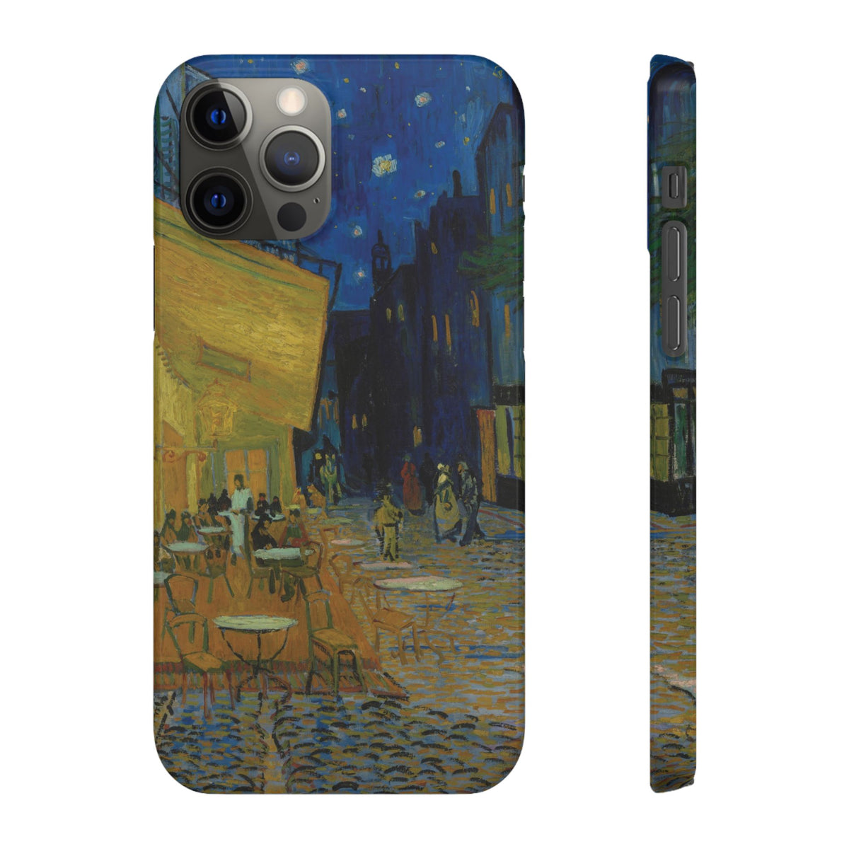 Café Terrace at Night by Vincent van Gogh - iPhone Slim Case