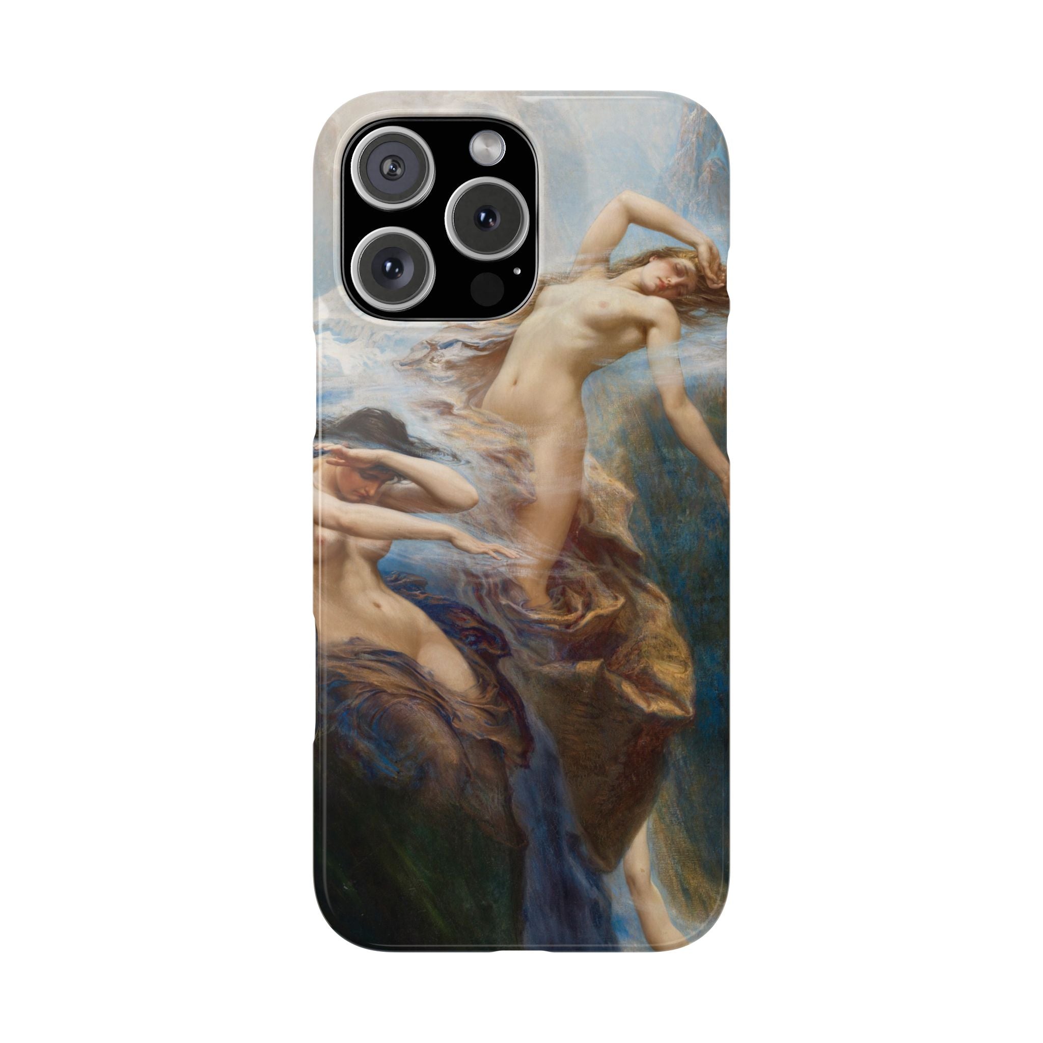 The Mountain Mists by Herbert James Draper - iPhone Slim Case