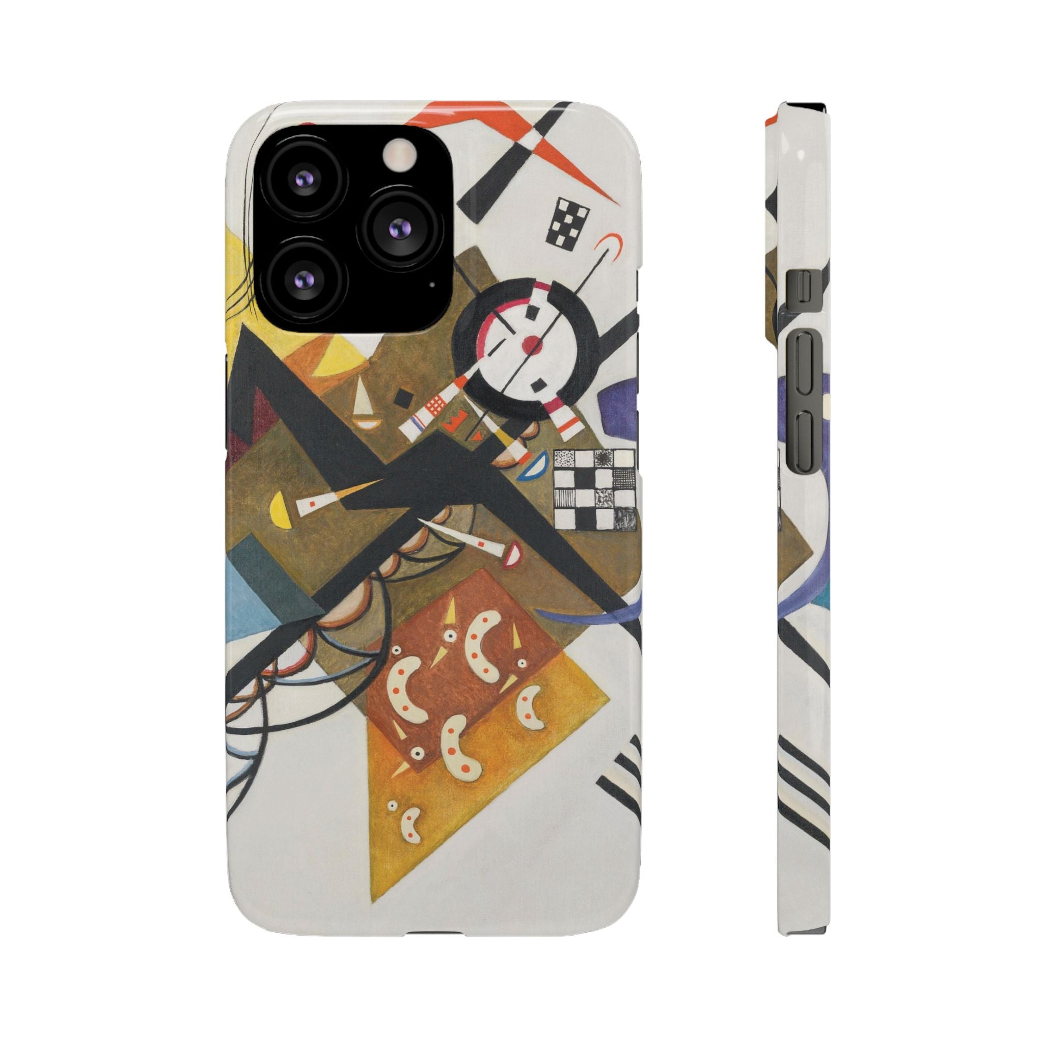 On White II by Vasily Kandinsky - iPhone Slim Case