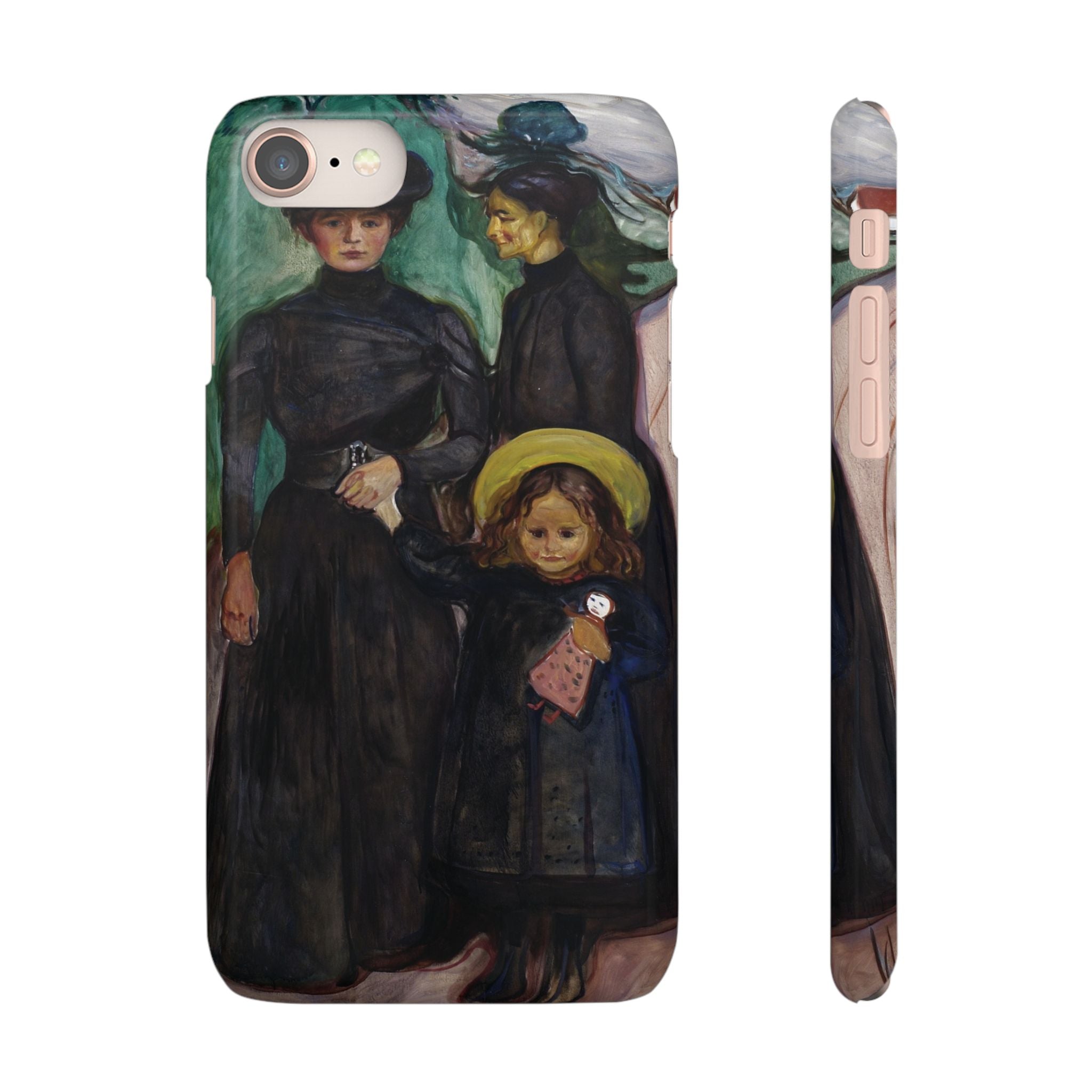 The Family by Edvard Munch - iPhone Slim Case