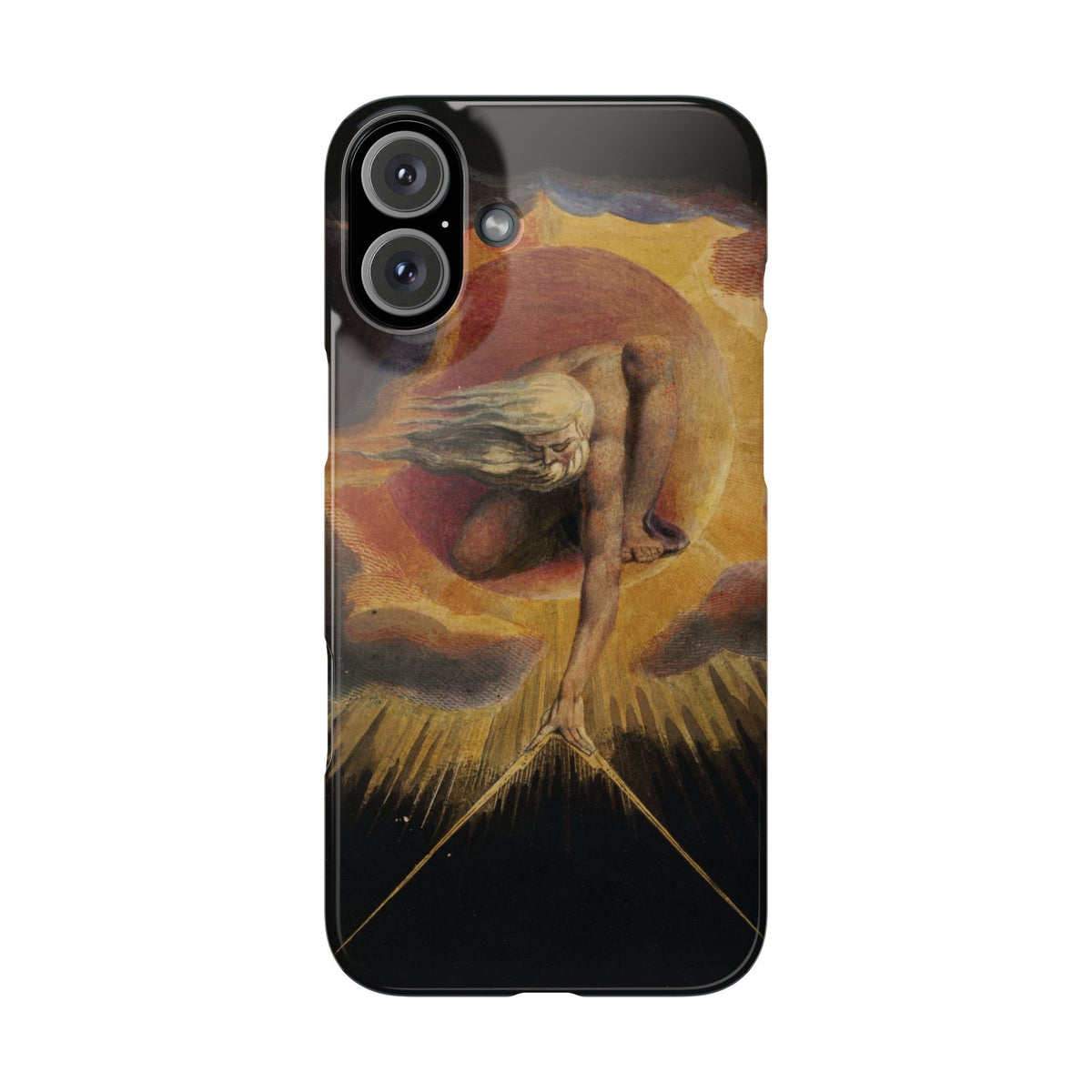 The Ancient of Days by William Blake - iPhone Slim Case