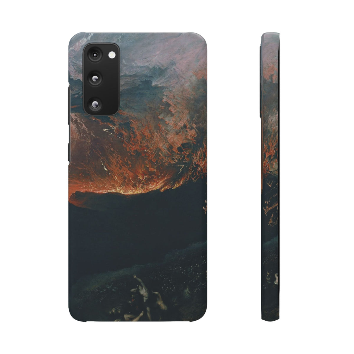 The Great Day of His Wrath by John Martin - Samsung Slim Case