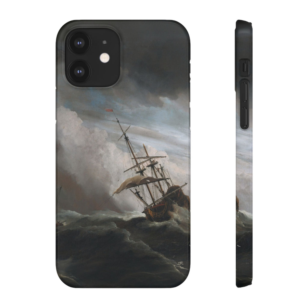 The Gust by Willem van de Velde - iPhone Slim Case