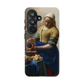 The Milkmaid by Johannes Vermeer - Samsung Tough Case